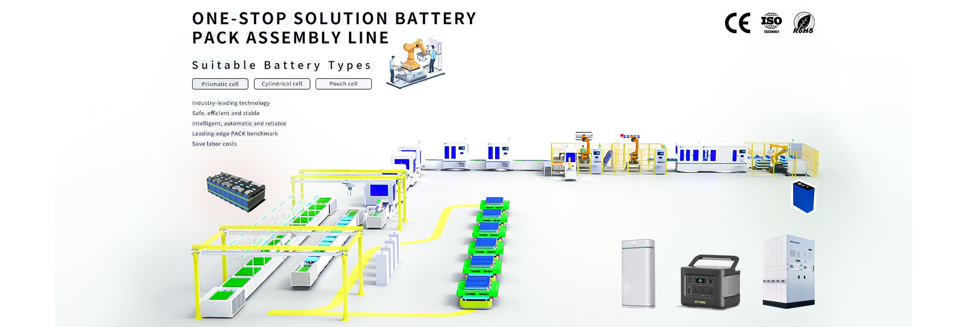 quality Lithium Battery Pack Assembly Line factory