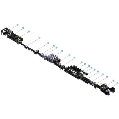 Mua Lưu trữ năng lượng mặt trời Li-ion Battery Pack Assembly Thiết bị sản xuất pin điện di động sản xuất trực tuyến