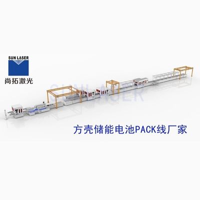Buy New Energy Power Lithium Battery Pack Assembly Line Lithium Ion Battery Module Production Line online manufacture
