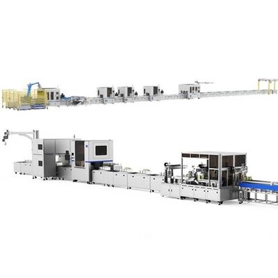 Beli Kolom baterai lithium dan jalur perakitan modul baterai silinder dapat disesuaikan pembuatan online