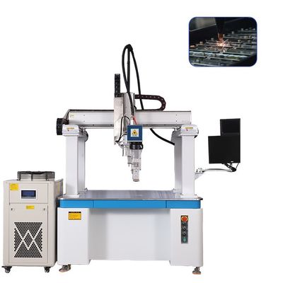 Buy Cold Water System Lithium Battery Laser Welding Machine Automatic Four Axis Linkage Welding online manufacture