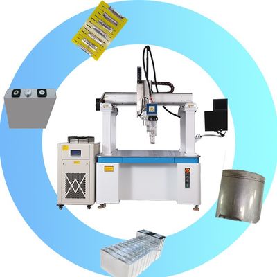 comprar Máquina de solda a laser de alumínio de 2000w Plataforma automática Galvanômetro Tipo fabricação em linha