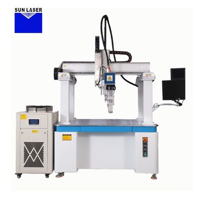 Mua Máy hàn laser sợi laser 4 trục Cnc Platform phù hợp với hàn pin hình vuông sản xuất trực tuyến
