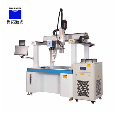 Buy Electric Vehicle Battery Pack Laser Welding Machine High Speed Sealing Leakproof Cooling System External Water Cooling online manufacture