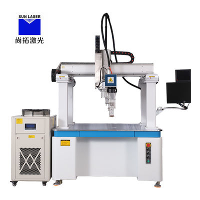 Beli 4000W Industri-Grade Fiber Laser Welding Machine dengan 1-5K HZ Frekuensi Modulasi pembuatan online