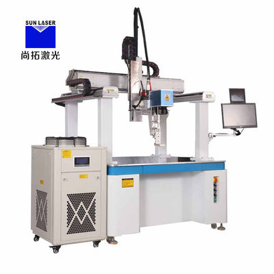 Mua Bộ pin lưu trữ năng lượng Máy hàn laser đặc biệt với hệ thống Galvanometer 2000W và tần số điều chế 1-5K HZ sản xuất trực tuyến