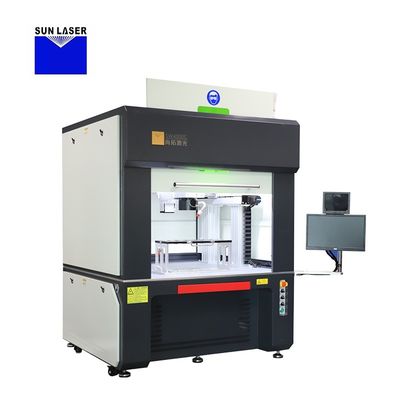 Bom preço. Equipamento avançado de soldagem a laser de pórtico fechado para ligação de chumbo de cobre a chapa de níquel on-line