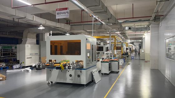 Un buen precio. Automatización de la línea de producción Pack de montaje para la energía 18650 batería de fosfato de litio en línea