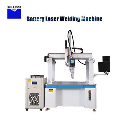 Harga yang bagus Automasi platform mesin las laser baterai lithium untuk baterai mobil roda tiga listrik on line