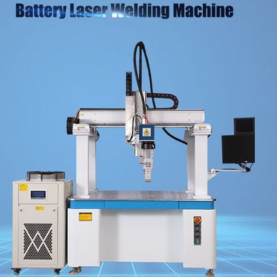 Un buen precio. Máquina de soldadura con láser de batería continua Galvanómetro prismático Soldadora de batería de litio en línea