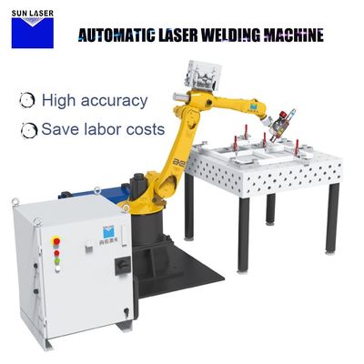 Un buon prezzo. Robot Laser Automated Welding Machine Arm Hardware industriale Automatizzazione della saldatura robotica in linea