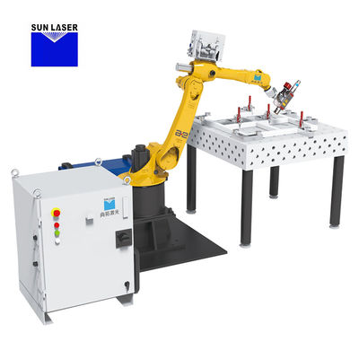Goede prijs. High Speed Cnc Lithium Battery Laser Welding Robot Arm Voor Lifepo4 Battery Welding online